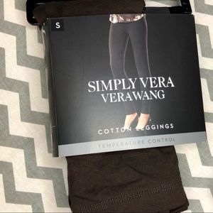Vera Wang Cotton Leggings